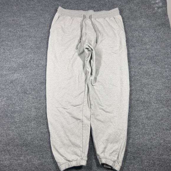 Billabong Joggers Men's XL Heather Gray Elastic Waist Drawstring Casual - Picture 3 of 8
